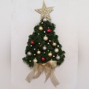 26-inch H x 18-inch Width Handmade Christmas Tree Wreath